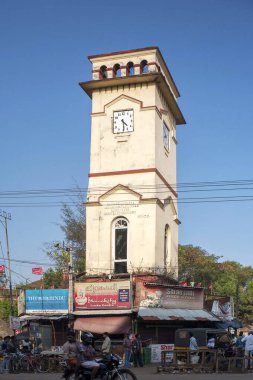 Clock Tower Chinnakada, Kollam, Kerala, India, Asia  clipart