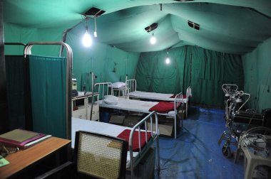 Hastane rahibe kampı, Srinagar, Jammu Kashmir, Hindistan