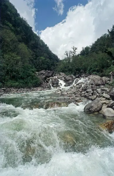 stock image teesta river Tholung Sikkim India