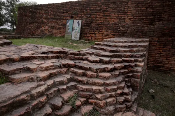 stock image Ruins maya devi temple, lumbini, nepal, asia 