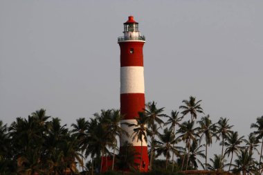 Deniz feneri sahili, Kovalam, Kerala, Hindistan, Asya