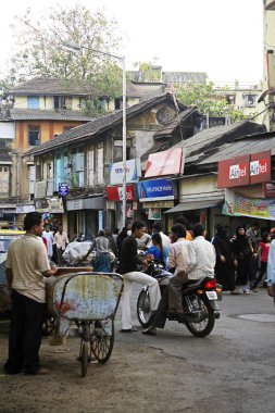 Shankarrao Pupala Yolu, Nagpada Kavşağı, Bombay Şimdi Mumbai, Maharashtra, Hindistan 