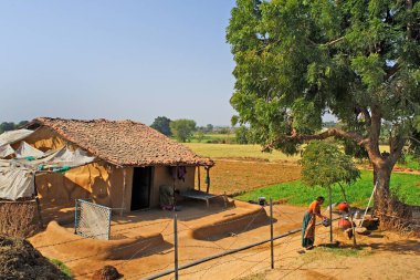 Köy evi, Idar, SabArkantha, Gujarat, Hindistan 