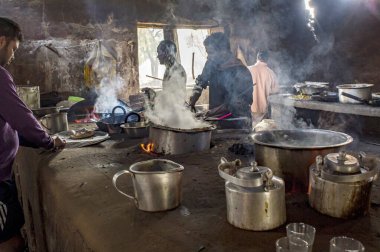 Dhaba, Jamshedpur, Jharkhand, Hindistan, Asya 
