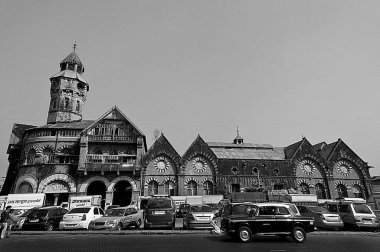 Crawford Belediye Pazarı, Mumbai, Maharashtra, Hindistan - Aralık 2011