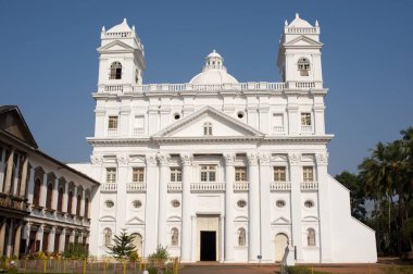 Saint Cajetan Kilisesi ve Gonvllik Vidyamandir Pastoral Enstitüsü Panjim Goa Hindistan Asya 2011