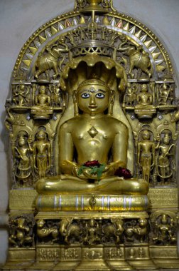 Hint Jain metallerin tanrısı Sirohi tapınağı Rajasthan Hindistan Asya 