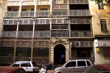 Eski Hormazd malikanesi, Javji dadaji sokağı, Tardeo, Grant Yolu, Bombay Mumbai, Maharashtra, Hindistan  