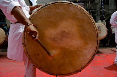 Ganesh 'in hayranı; Ganesh Ganpati festivali; fil Tanrı' nın başı; Ganesh Pune; Maharashtra; Hindistan 'da Ganesh Pune; Ganesh Pune; Maharashtra; 