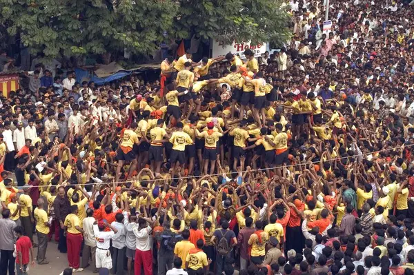Janmashtami janmashtmi gokul ashtami govinda, Bombay Mumbai, Maharashtra, Hindistan 