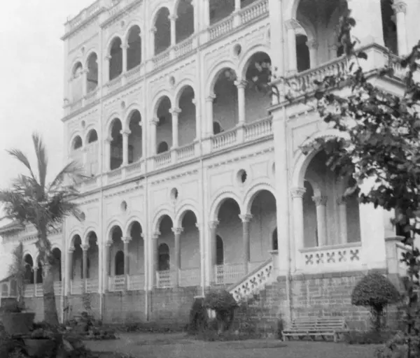 Aga Khan Palace Pune Maharashtra 1944 — Stock Photo, Image