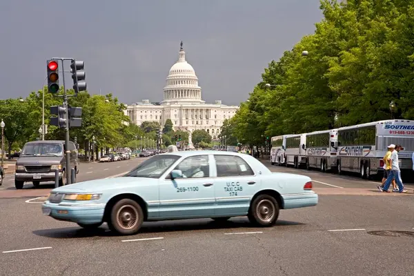 Stock image Majestic view of the capitol building at Washington dc, U.S.A. United States of America 