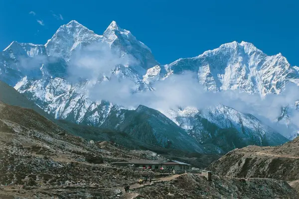 Góry Śnieżne Kailash Mansarovar Trek Tybet — Zdjęcie stockowe