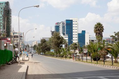 Addis Ababa Etiyopya Afrika Binası 