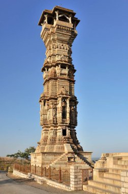 Kirti stambh chittorgarh rajasthan Hindistan Asya 