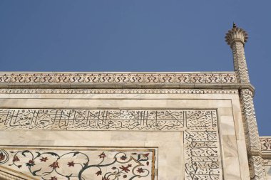 Taj Mahal Agra Uttar Pradesh Hindistan Asya 'da