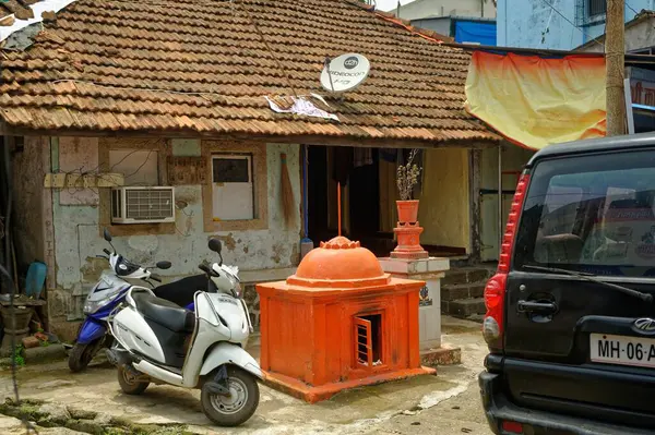 stock image house, alibaug, raigad, Maharashtra, India, Asia 