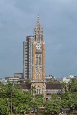 rajabai kulesi ve borsa, Mumbai, Maharashtra, Hindistan, Asya