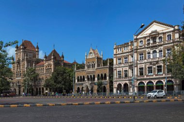 Elfinstone Koleji, David Sassoon Kütüphanesi, Mumbai, Maharashtra, Hindistan, Asya