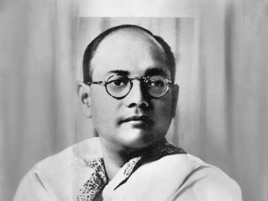 Indian freedom fighters, subhash chandra bose, india, asia  clipart