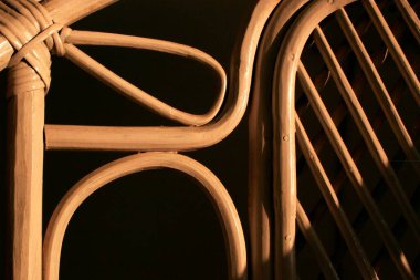 Baston sandalyenin soyut tasarımı 