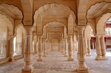 Jaipur Amber Sarayı, Rajasthan, Hindistan 