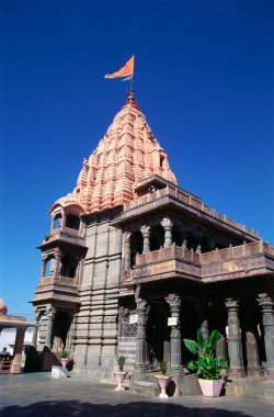 Mahakaleshwar Tapınağı tewl jyotri lingas, Ujjain, Madhya Pradesh, Hindistan 