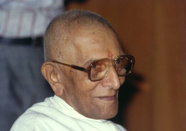 Güney Asyalı politikacı ve eski başbakan Morarji Desai, Hindistan 