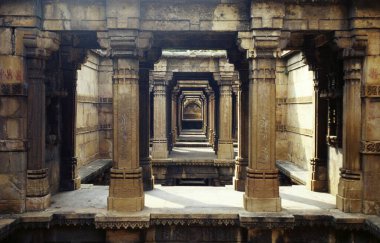 Dada Harir Ni Vav Adım 1499, Ahmedabad, Gujarat, Hindistan 