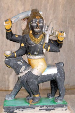 Lord Shiva putu hayvana monte edildi.  