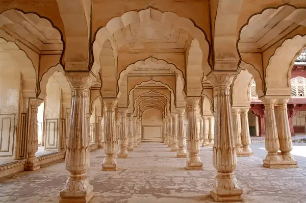 stock image Jaipur Amber palace, Rajasthan, India 