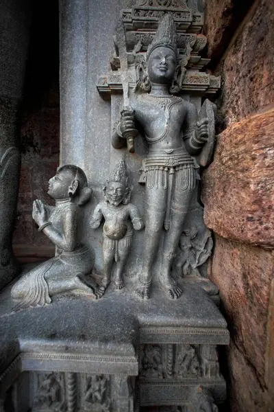 Statue at Konarak Sun temple , Orissa , India Unesco World Heritage site