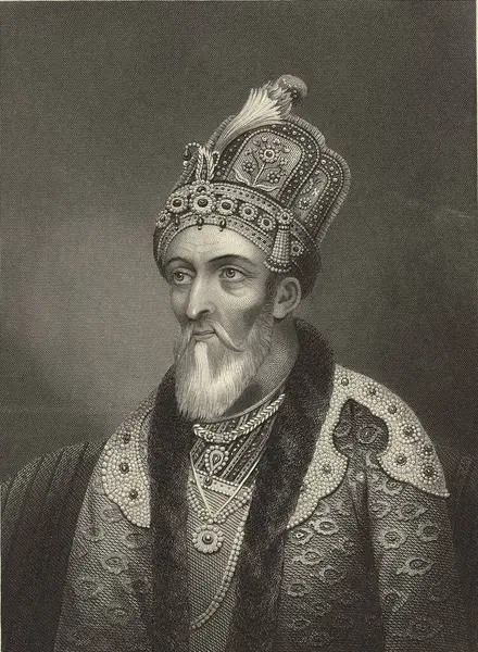 Minyatür Resim, Mahomed Suraj-oo- deen Shah Gazee Delhi 'nin başyapıt kralı Delhi' nin asi kralı 20 Eylül 1857 Kuzey, Hindistan