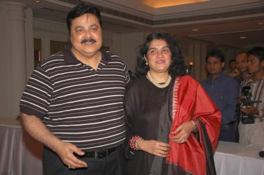 Aktör Satish Shah ve Madhu Shah, Hindistan 