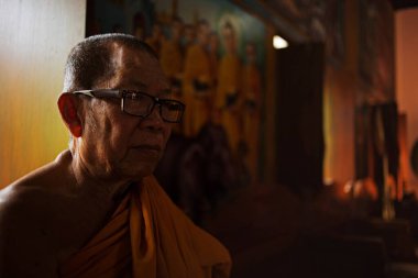 Budist keşiş, Chiang Mai, Tayland