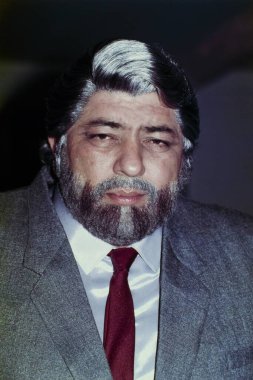 Amjad Khan 'ın Portresi, Hindistan, Asya