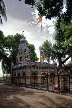 Anjaneya Tapınağı, belagavi, karnataka, Hindistan, Asya