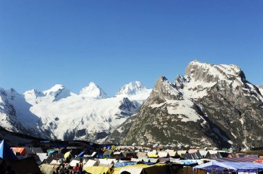 Pilgrim, amarnath yatra, jammu Kashmir, Hindistan, Asya