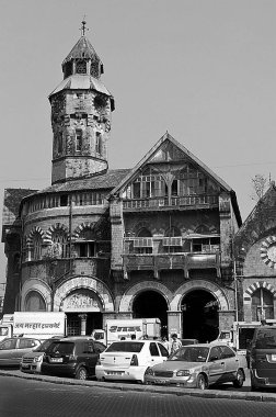 Crawford Belediye Pazarı, Mumbai, Maharashtra, Hindistan - Aralık 2011