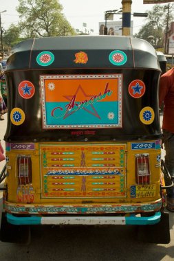 Auto rickshaw, vrindavan, mathura, uttar pradesh, Hindistan, Asya 