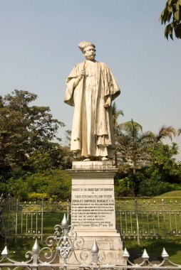 Sorabjee Shapurjee Bengalee heykeli, Bombay Mumbai, Maharashtra, Hindistan 