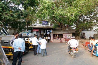 Naigaon tren istasyonu, Mumbai, Maharashtra, Hindistan, Asya 