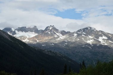 Güzel manzara, Beyaz Geçit, Skagway, Alaska, ABD