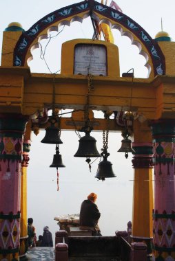 Yamuna tapınağının giriş kapısı, Mathura, Uttar Pradesh, Hindistan 