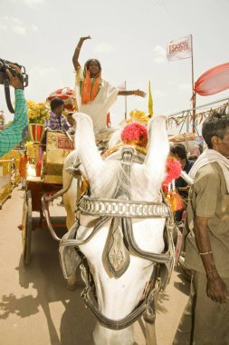 Transseksüel, kumbh mela, ujain, madhya pradesh, Hindistan, Asya 