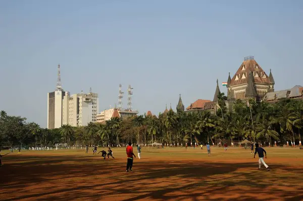 stock image High Court and Videsh Sanchar Nigam building, mumbai, maharashtra, India, Asia 