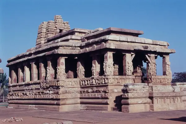 stock image Durga Temple, Aihole, Karnataka, India, Asia.