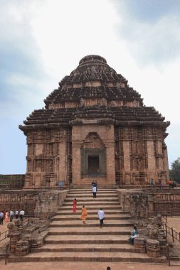 Orrisa Hindistan 'daki Konark Güneş Tapınağı