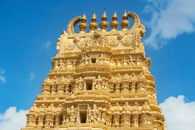 Gopuram Mysore 'da, Karnataka, Hindistan 