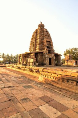 Galaganatha Tapınağı, Pattadakal, Karnataka, Hindistan, Asya